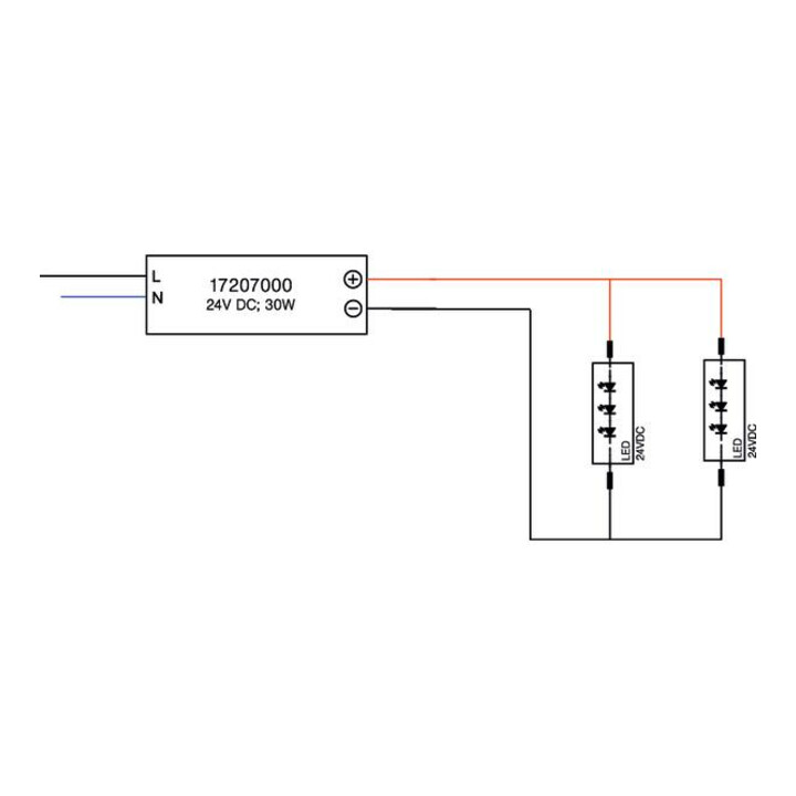 Brumberg Leuchten LED-Netzgerät 24V DC/max. 30W 17207000