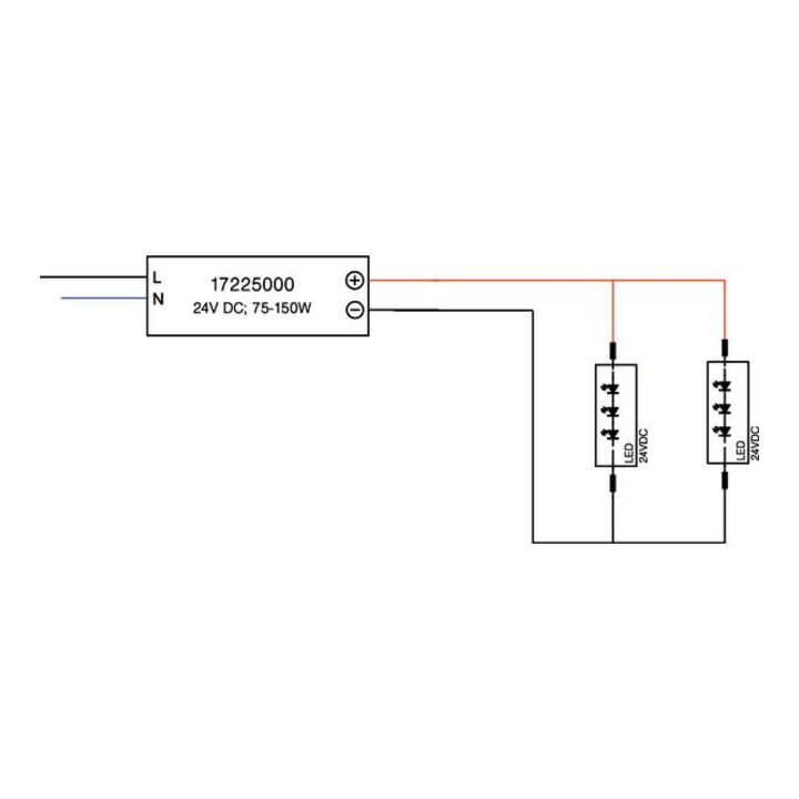 Brumberg Leuchten LED-Netzgerät IP65 24V DC 17225000