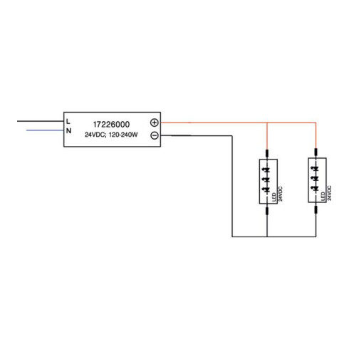 Brumberg Leuchten LED-Netzgerät IP65 24V DC 17226000