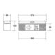 Brumberg Leuchten LED panneau de sortie de secours avec pictogramme, 3/8h 79031004