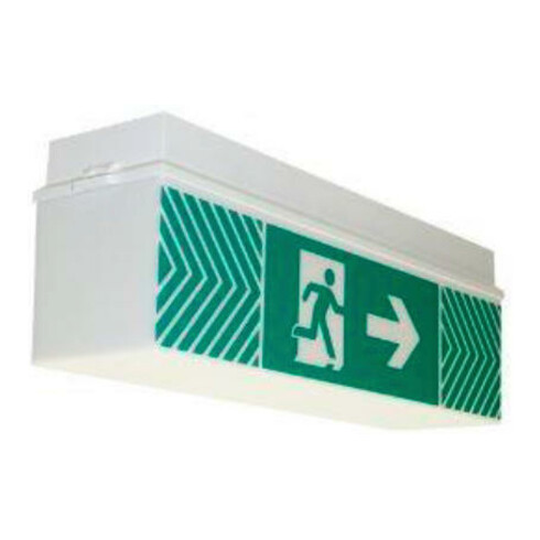 Brumberg Leuchten LED-Rettungszeichenleuchte mit Piktogramm, 3/8h 79031004