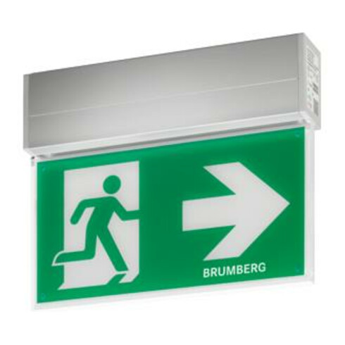Brumberg Leuchten LED-Rettungszeichenleuchte mit Piktogramm, 3/8h 79230264
