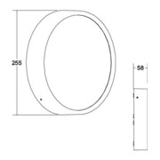 Brumberg Leuchten LED-Wandanbauleuchte 3000K/4000K/5700K 10036183-5
