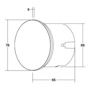 Brumberg Leuchten LED-Wandeinbauleuchte für Gerätedosen 10158073-2