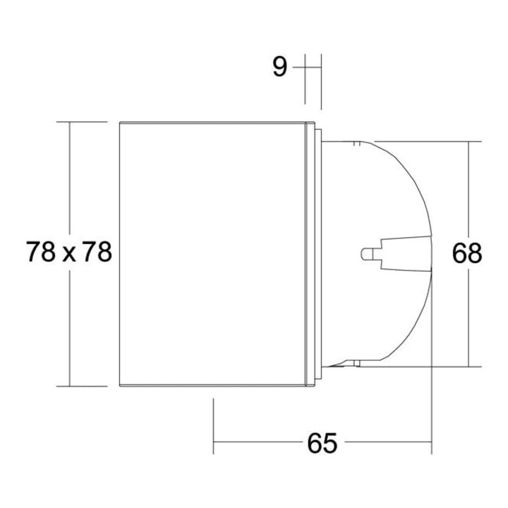 Brumberg Leuchten LED-Wandeinbauleuchte für Gerätedosen 10159073