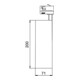 Brumberg Leuchten Projecteur LED sur rail 935, blanc 88393175