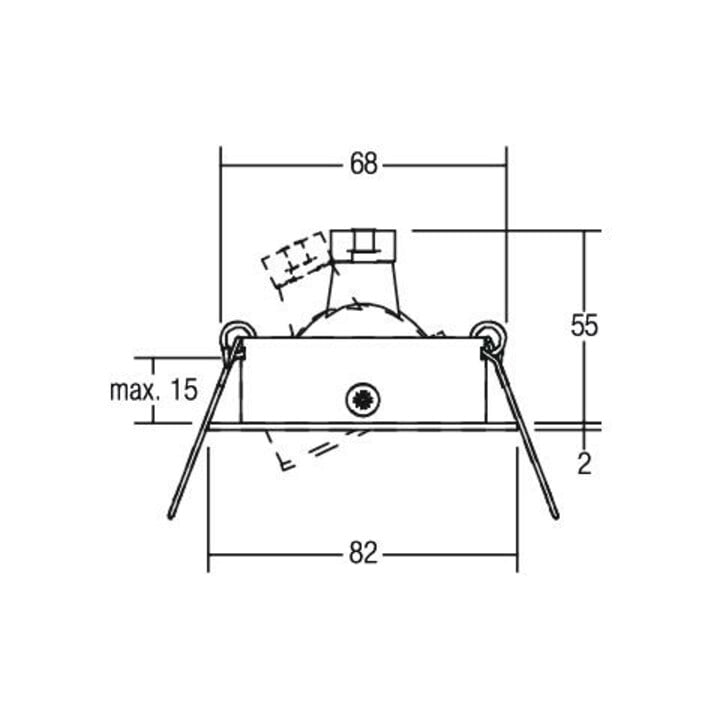 Brumberg Leuchten Projecteur NV-EB GX5,3/50W 00118022