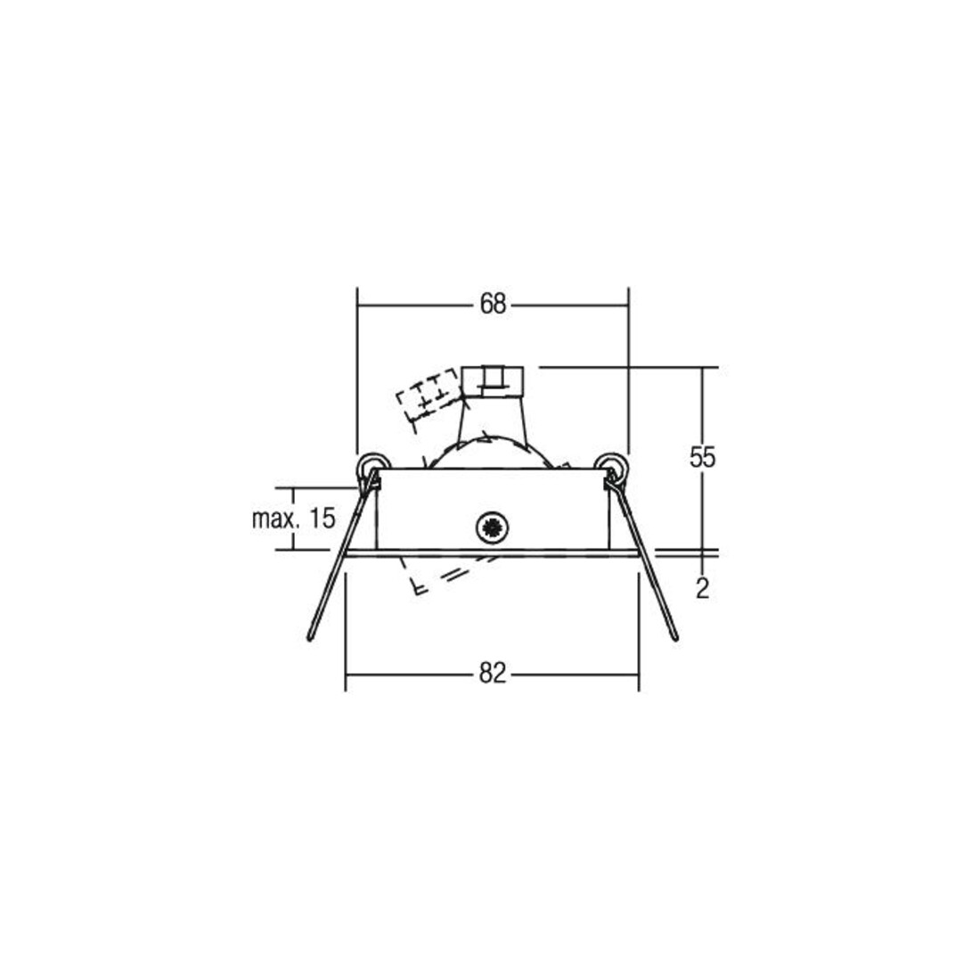 Brumberg Leuchten Projecteur NV-EB GX5,3/50W 00118022