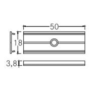 Brumberg Leuchten Raccord avec perçage 4,5 mm 53005000-3