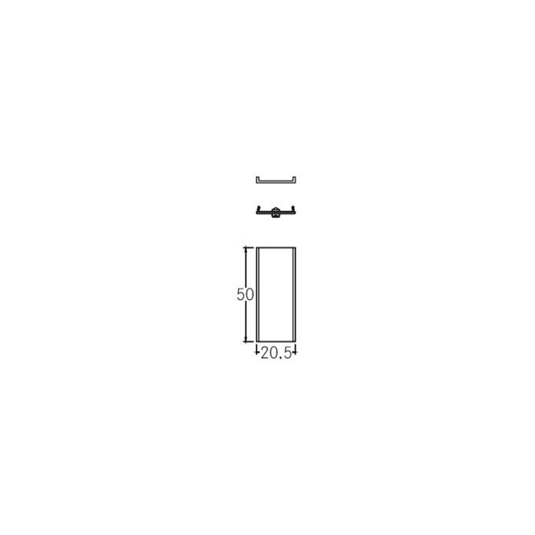 Brumberg Leuchten Raccord avec perçage 4,5 mm 53007000