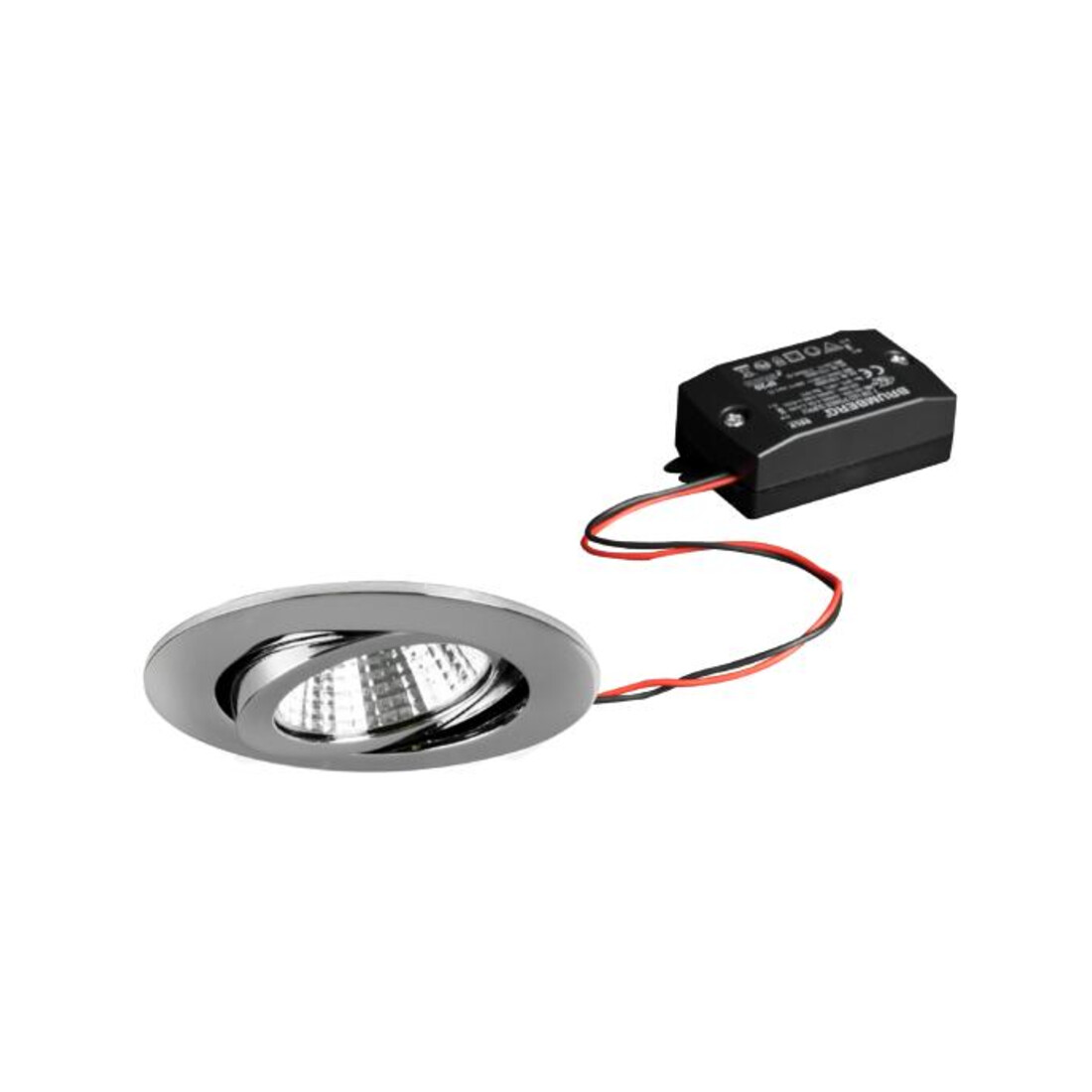 Brumberg Leuchten Spot encastrable LED 230V 3000K chrome 38363023