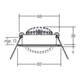 Brumberg Leuchten Spot encastrable LED 3000K blanc dimmable 40363073