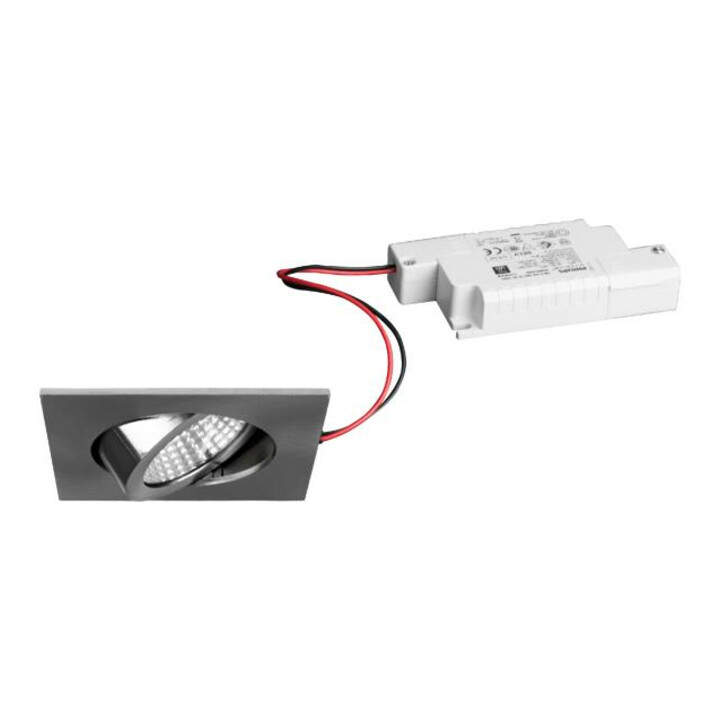 Brumberg Leuchten Spot encastrable LED 3000K nickel/mat dimmable 39365153