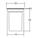 Brumberg Leuchten Spot encastré au sol GU10 7/9/11W eds 00310500