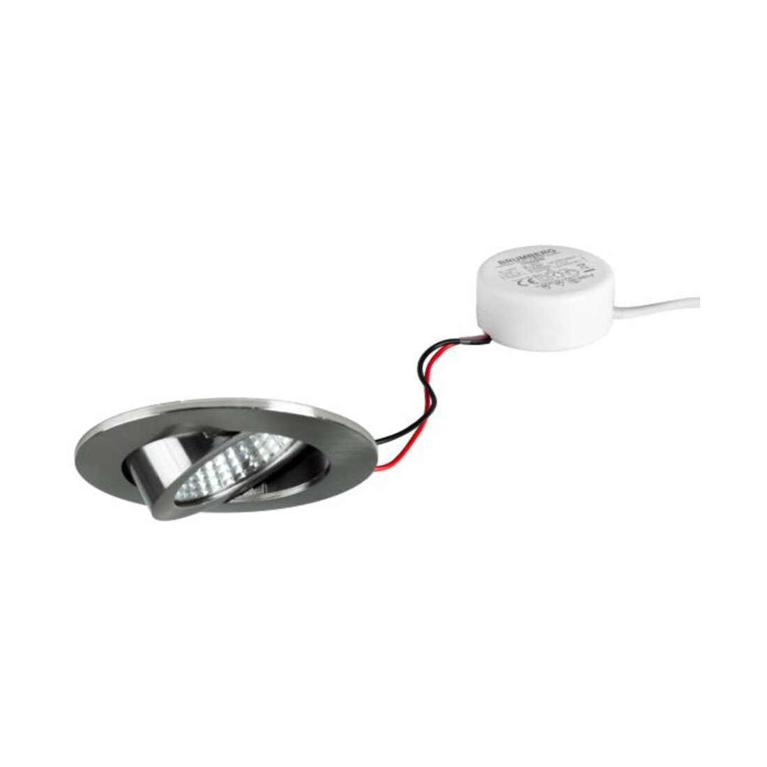 Brumberg Leuchten Spot encastré LED 3000K nickel/mat dimmable 40363153