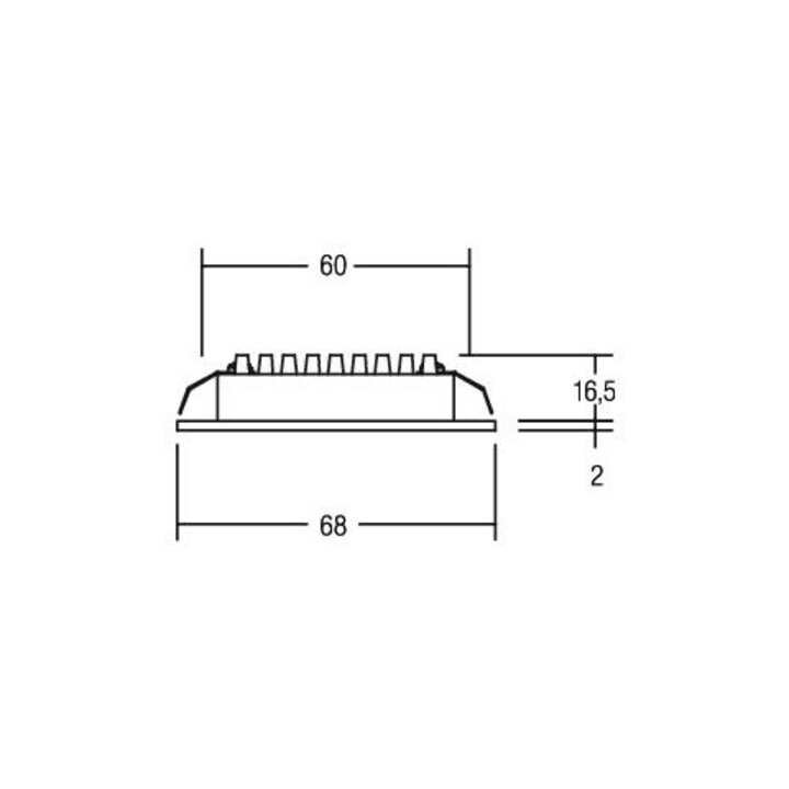 Brumberg Leuchten Spot encastré LED 350mA 3000K 12090623