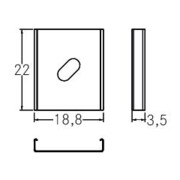 Brumberg Leuchten Support 2x vis/agrafe 53040000-5