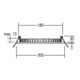 brumberg Panneau LED encastré 24VDC TW blanc 12437074