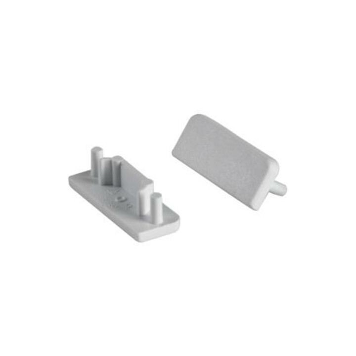 brumberg Set de capuchons 53038260 argent 18 x 8 x 7 mm plastique plat