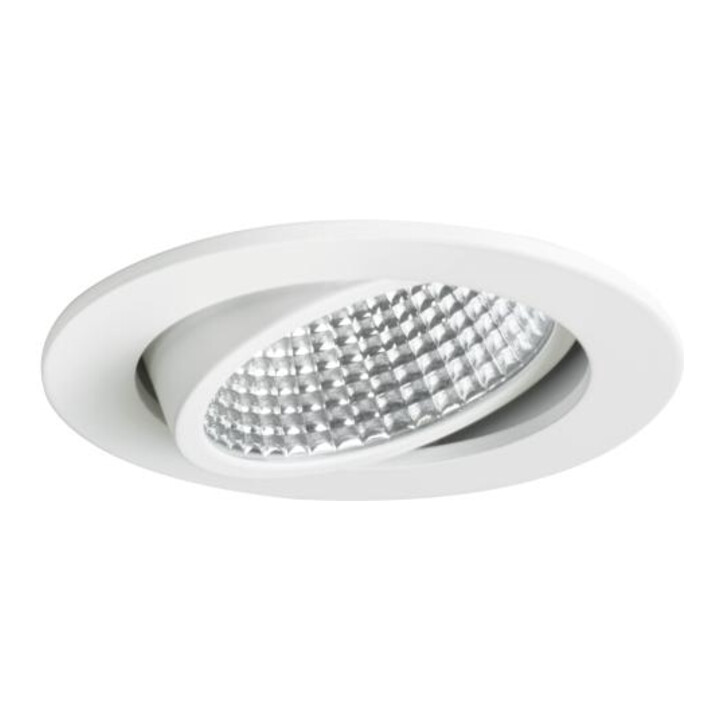 brumberg Spot encastrable LED 350mA 12395073 blanc mat rond