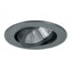 brumberg Spot encastrable LED 350mA titane mat 7W 740lm orientable