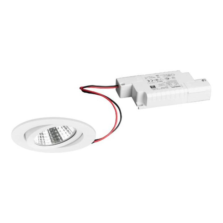 brumberg Spot encastrable LED 39363173 3000K dimmable rond blanc