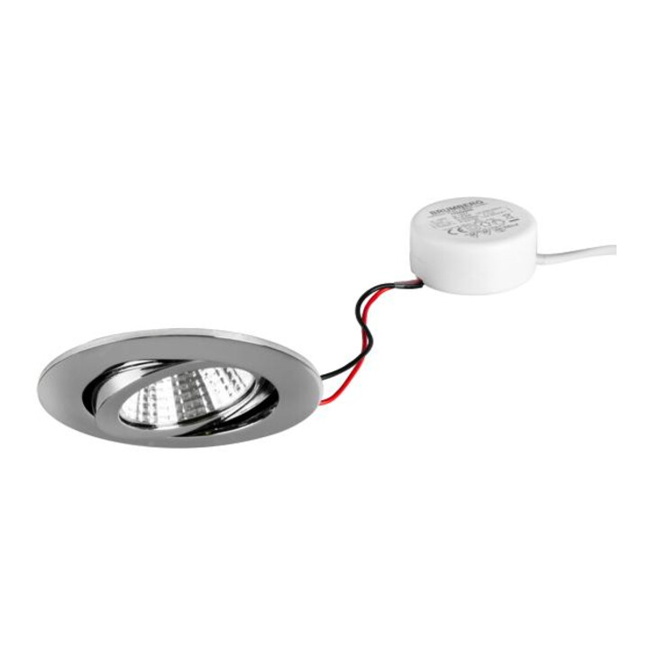 brumberg Spot encastrable LED 40363023 3000K chrome dimmable