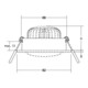 brumberg Spot encastrable sans douille 27063180 noir rond