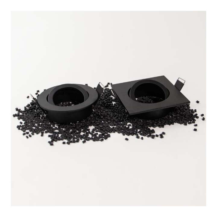 brumberg Spot encastrable sans douille 27063180 noir rond