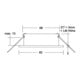 brumberg Spot encastrable sans douille 27064170 IP44 rond blanc structuré
