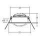 brumberg Spot encastré LED 230V 3000K blanc