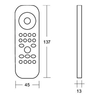 brumberg Télécommande Controller 18207000 blanche ZigBee
