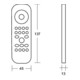 brumberg Télécommande Controller 18207000 blanche ZigBee