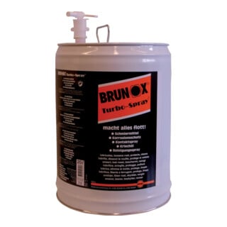 Brunox Turbo-Spray Turbo Spray bidon 20 L avec robinet