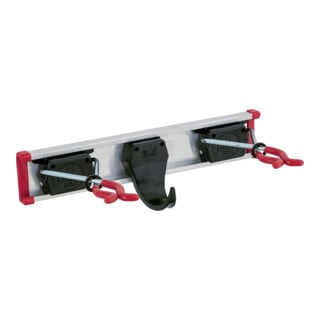 BRUNS Gerätehalterschiene 0,30m 2 Halter + 1 Haken