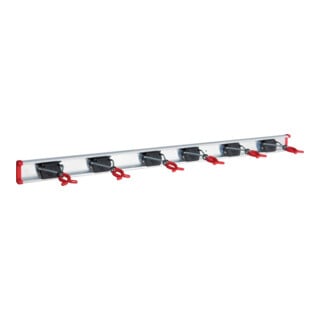 BRUNS Gerätehalterschiene 1,00m 6 Halter