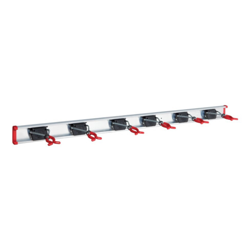 BRUNS Rail de support d’appareils 1,00m 6 supports