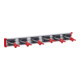 BRUNS Set support d’appareils "mini" 0,50 m rail de guidage avec 6 supports d’appareils "mini"-1