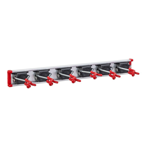 BRUNS Set support d’appareils "mini" 0,50 m rail de guidage avec 6 supports d’appareils "mini"
