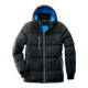 Bryan Veste thermique en duvet noir/bleu 100 % nylon-1