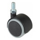 BS Kunststoffdoppelrolle D.40 mm Trgf. 30 kg m.Platte PA-1
