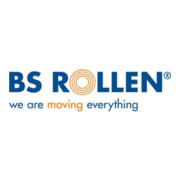BS Lenkrad Vollgummi Einbau-L.60mm Rad-B.50mm D.180mm Achs-D.20mm Trgf. 350kg-3