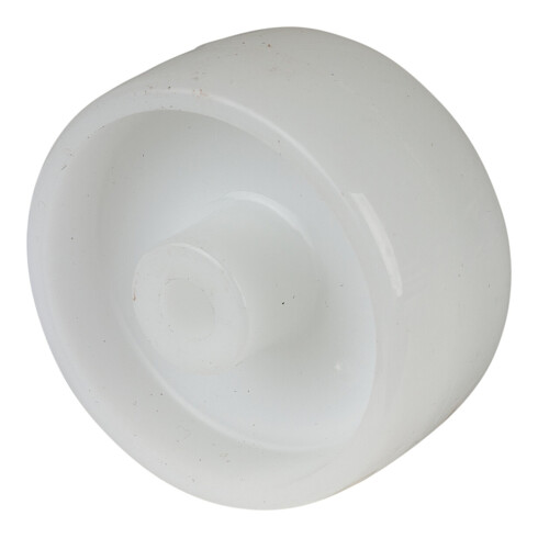 BS Rollen Rad D.58mm Trgf. 100kg Ku.-Rad weiß Nabenlänge 33mm