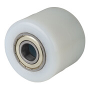 BS Rollen Appar.-Rad, Raddurchmesser 75, B15 weiß, 600kg