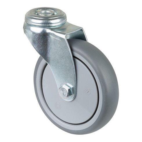 BS Rollen Apparaterolle A301.A85.100 Lenkrolle, Raddurchmesser 100 mm,