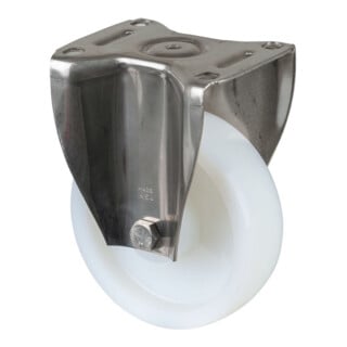 BS Rollen Bockrolle HS110.A90 Rad Ø 150mm 700kg Edelstahl