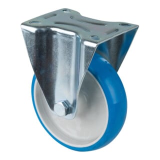 BS Rollen Bockrolle L410.B36 Rad Ø 125mm 150kg Stahl verzinkt