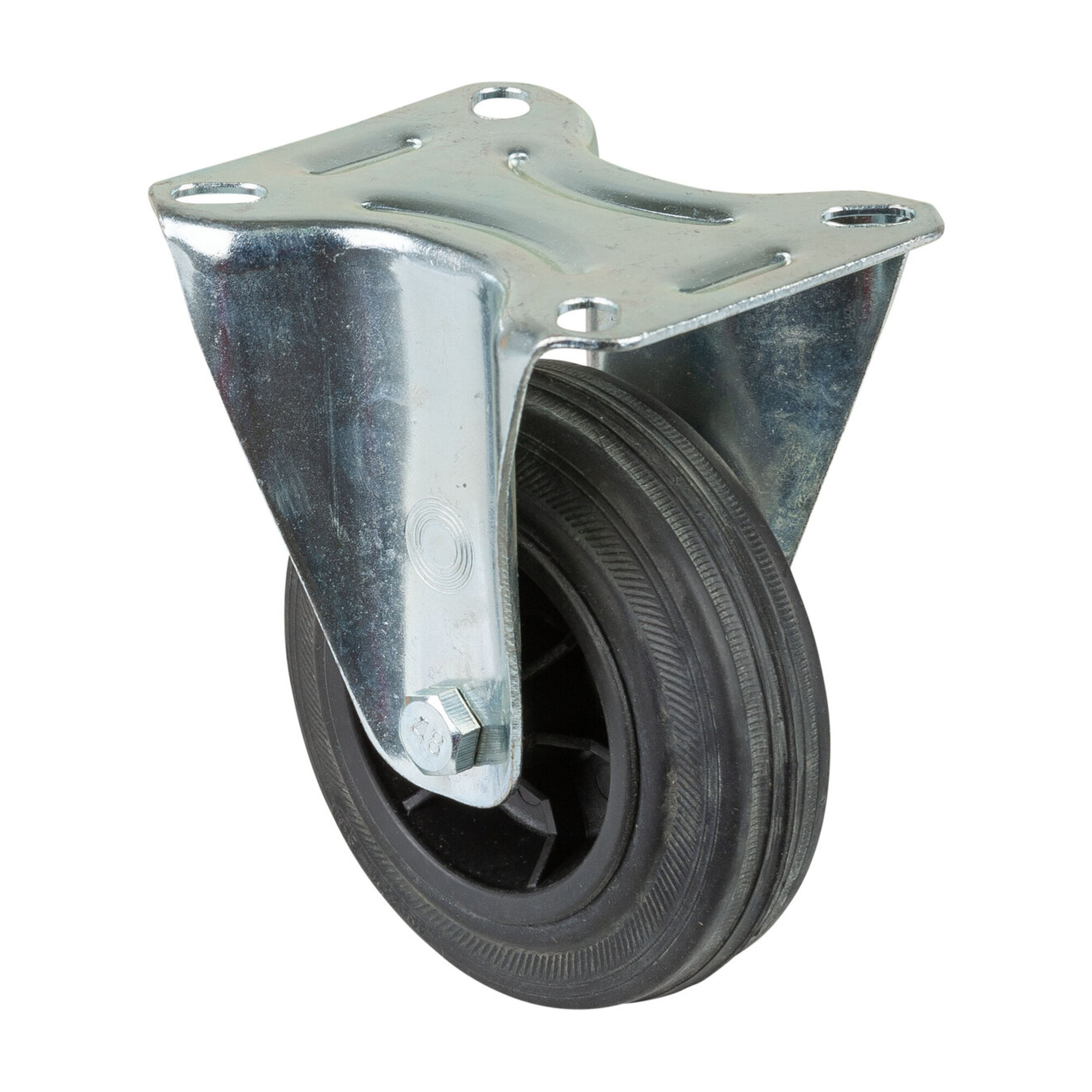 BS Rollen Bockrolle L410.B40 Rad D 100mm 70kg, Stahl verzinkt