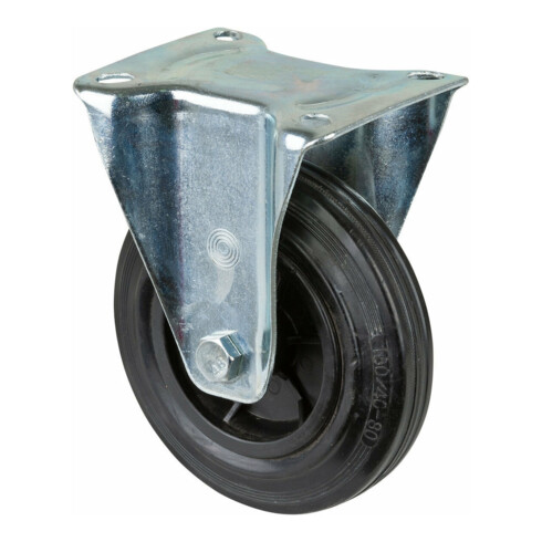 BS Rollen Bockrolle L410.B40 Rad D 160mm 135kg, Stahl verzinkt