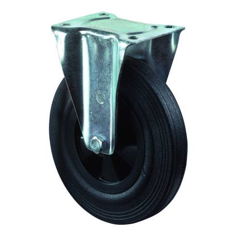 BS Rollen Bockrolle L410.B40 Rad D 200mm 205kg, Stahl verzinkt